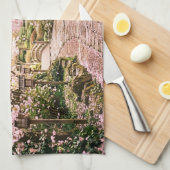 桜の木 キッチンタオル (四つ折り)