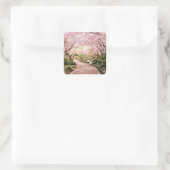 桜の木 スクエアシール (バッグ)