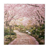 桜の木 タイル (正面)