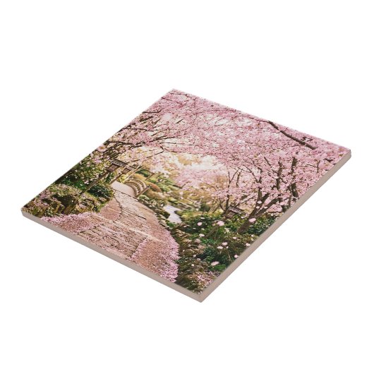 桜の木 タイル (側面)