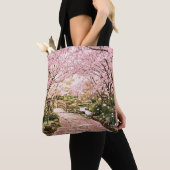 桜の木 トートバッグ (クローズアップ)