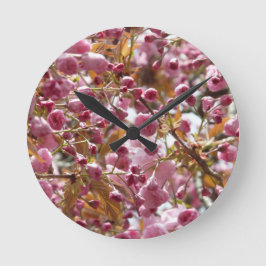 桜の木 ラウンド壁時計