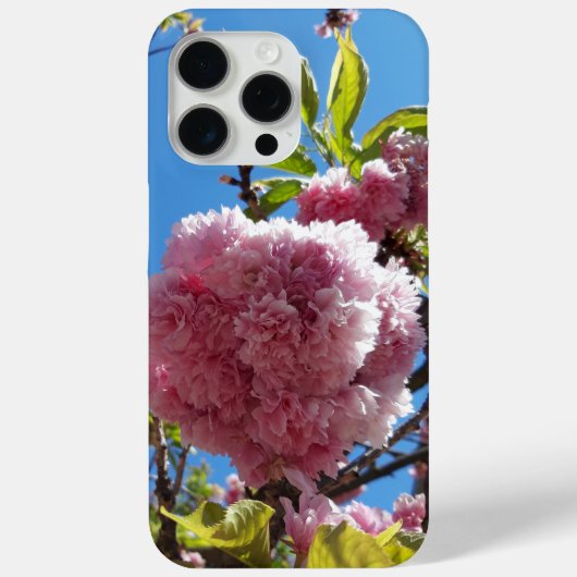 桜の木 ワイルドチェリー ピンク Case-Mate iPhoneケース (裏面)