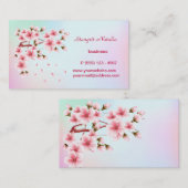 桜の木 名刺 (正面/裏面)