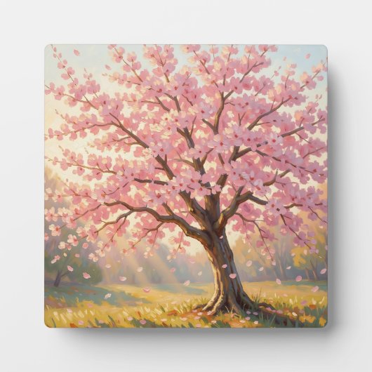 桜の木 春 フォトプラーク (正面)