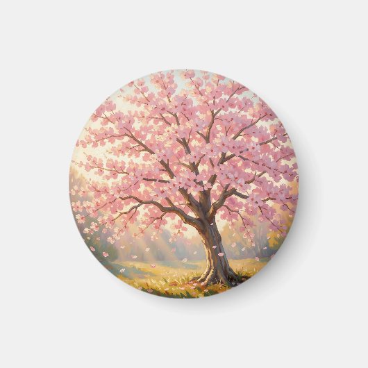 桜の木 春 マグネット (正面)