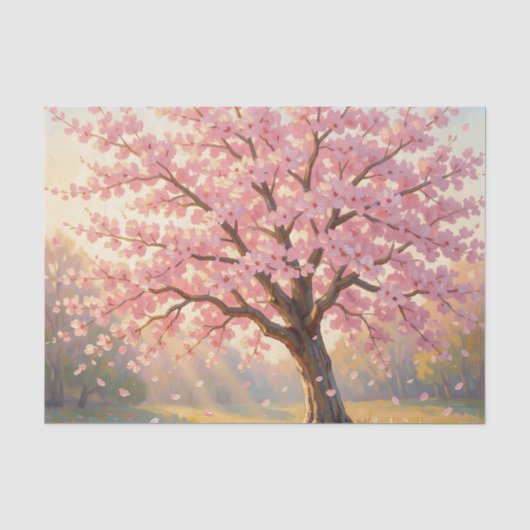 桜の木 春 薄葉紙 (正面)