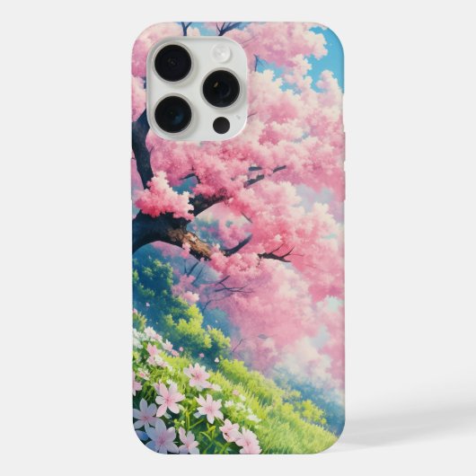 桜の木 iPhoneケース (裏面)