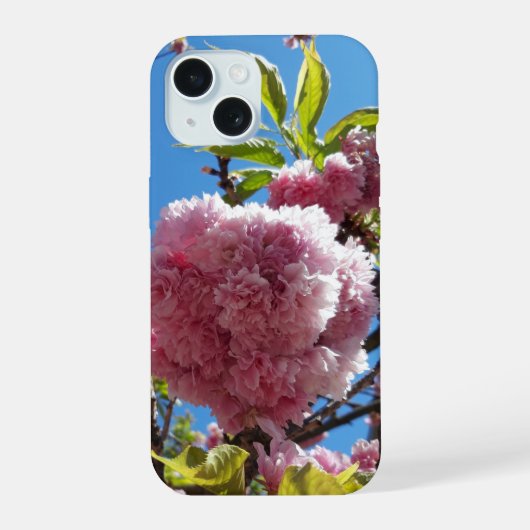 桜の木 iPhone 15ケース (裏面)