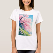 桜の木 Tシャツ (正面)