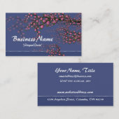 桜の枝か木の名刺 名刺 (正面/裏面)