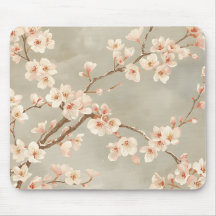 桜の枝のヴィンテージ柄
