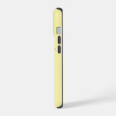 桜の枝の繊細なイラスト iPhone 15ケース (左側面)