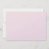 桜の枝シルエットの招待状 招待状 (裏面)