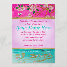 桜の枝桜水さざ波の絵画