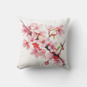 桜の枝 クッション (正面)