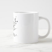 桜の枝 ジャンボコーヒーマグカップ (右)