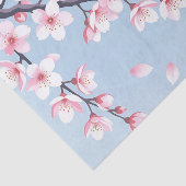 桜の枝 静かなパターン 薄葉紙 (詳細)