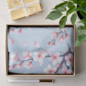 桜の枝 静かなパターン 薄葉紙 (ギフト)