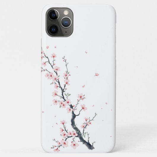 桜の枝 iPhone / iPad カー Case-Mate iPhoneケース (裏面)