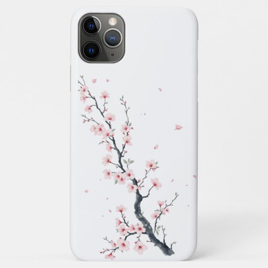 桜の枝 iPhone / iPad カー Case-Mate iPhoneケース (裏面)