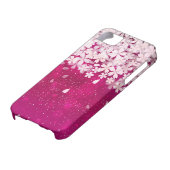 桜の桜の明るい赤紫色及び白い花 Case-Mate iPhoneケース (下部)
