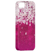 桜の桜の明るい赤紫色及び白い花 Case-Mate iPhoneケース (裏面/右)