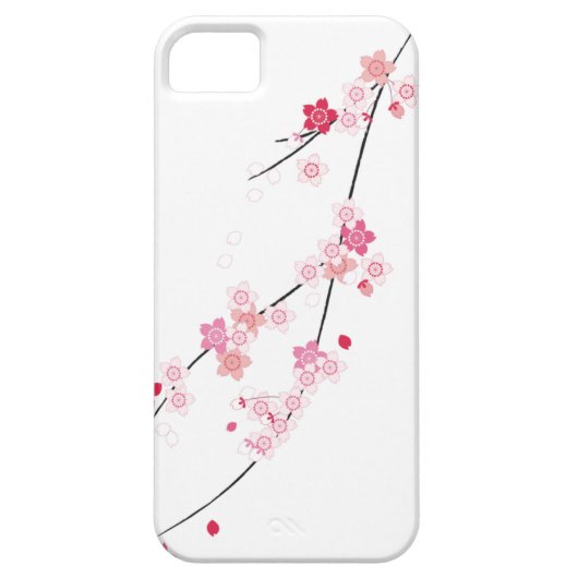 桜の桜のiPhoneの場合 Case-Mate iPhoneケース (裏面)