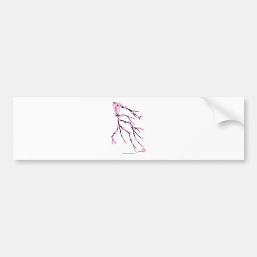 桜の桜22、トニーFernandes バンパーステッカー (正面)