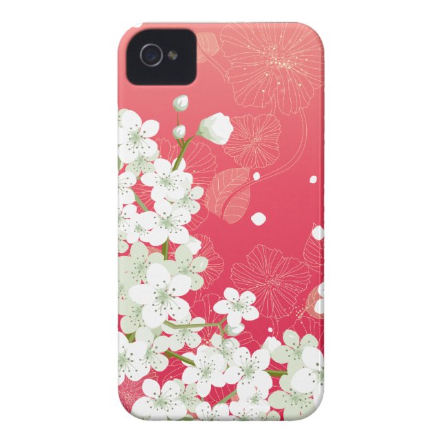 桜の桜 Case-Mate iPhoneケース (裏面)