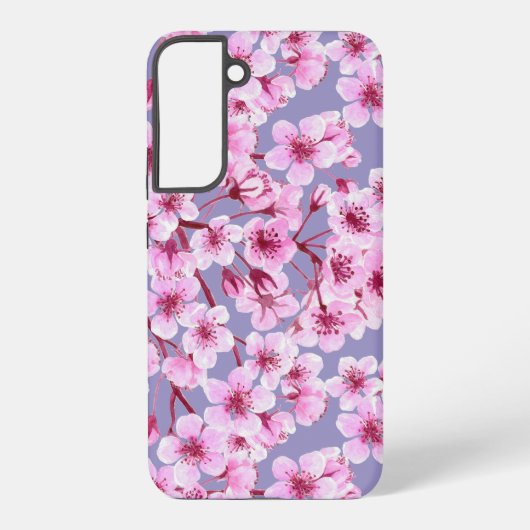 桜の模様 SAMSUNG GALAXYケース (裏面)