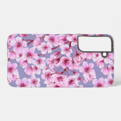 桜の模様 SAMSUNG GALAXYケース (裏面横)