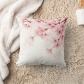 桜の水彩柄 クッション (ブランケット)