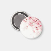 桜の水彩柄 マグネット (正面/裏面)