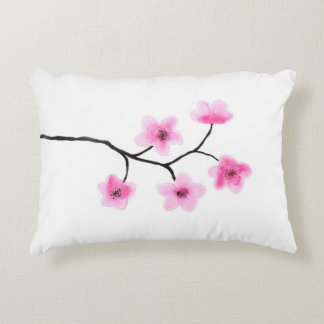 桜の水彩画 アクセントクッション