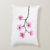 桜の水彩画 アクセントクッション (裏面(縦))