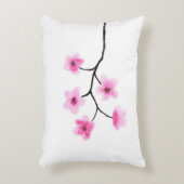桜の水彩画 アクセントクッション (正面(垂直))