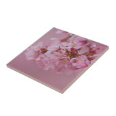 桜の淡いピンクの反射 タイル (側面)