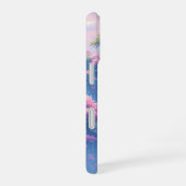 桜の滝パラダイス iPhone 16ケース (右側面)