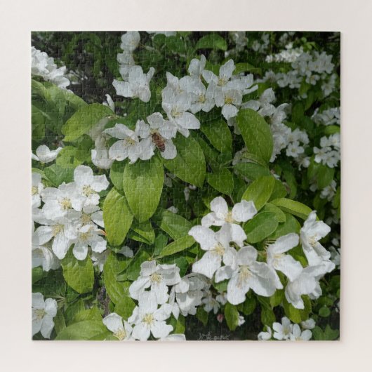 桜の甘い香りを堪能する ジグソーパズル (縦)