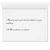 桜の結婚式の受諾カード (内部横(下))