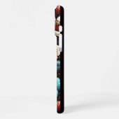 桜の自然の芸術作品 iPhoneケース (左側面)