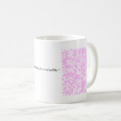 桜の舞 – ソフトブルーム コーヒーマグカップ (正面右)