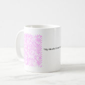 桜の舞 – ソフトブルーム コーヒーマグカップ (正面左)