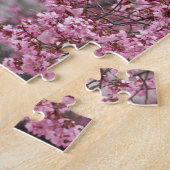 桜の花が舞い散る ピンク ジグソーパズル (側面)