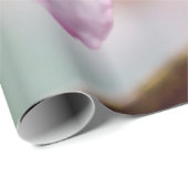 桜の花とオレンジ葉の季節 ラッピングペーパー (ロールコーナー)