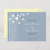 桜の花と愛の鳥 案内ポストカード (正面/裏面)