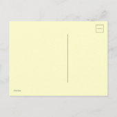 桜の花と愛の鳥 案内ポストカード (裏面)