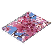桜の花と赤い星 ノートブック (左側)