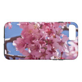 桜の花と赤い星 Case-Mate iPhoneケース (裏面(横))